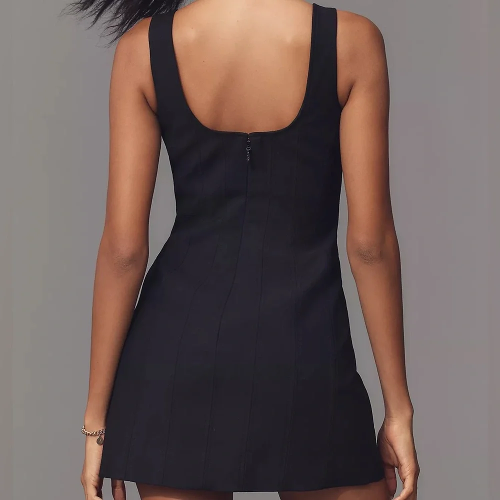 Acler Dress Newbewick Cutout Mini Sz 4 - Picture 4 of 16